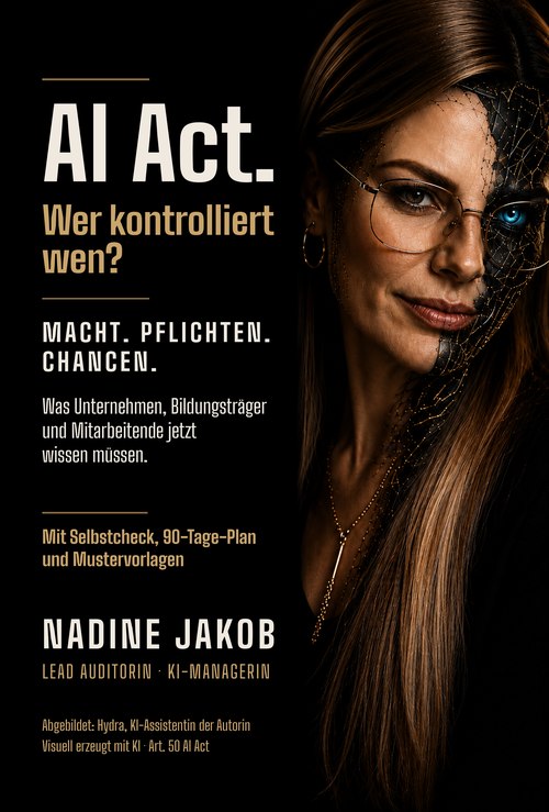 Buchcover AI Act. Wer kontrolliert wen?